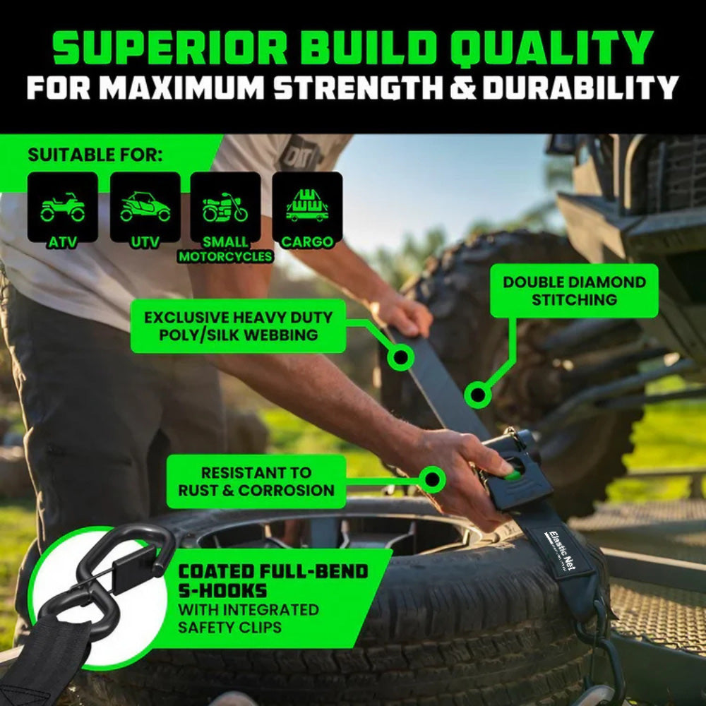 ElasticNet™ 10ft Ratchet Strap